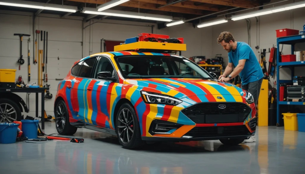 simulation covering voiture