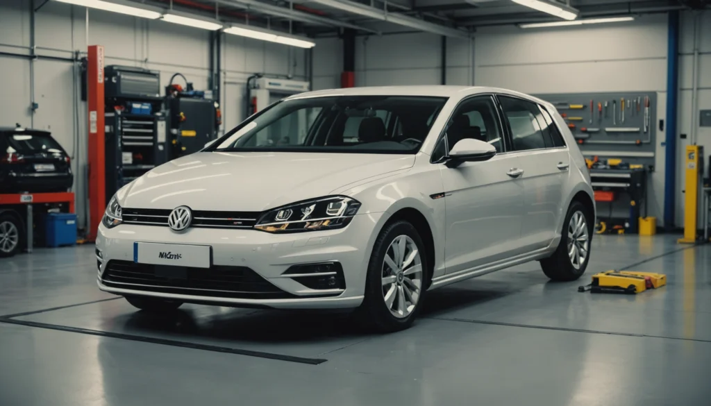 défaut frein de stationnement électrique golf 7